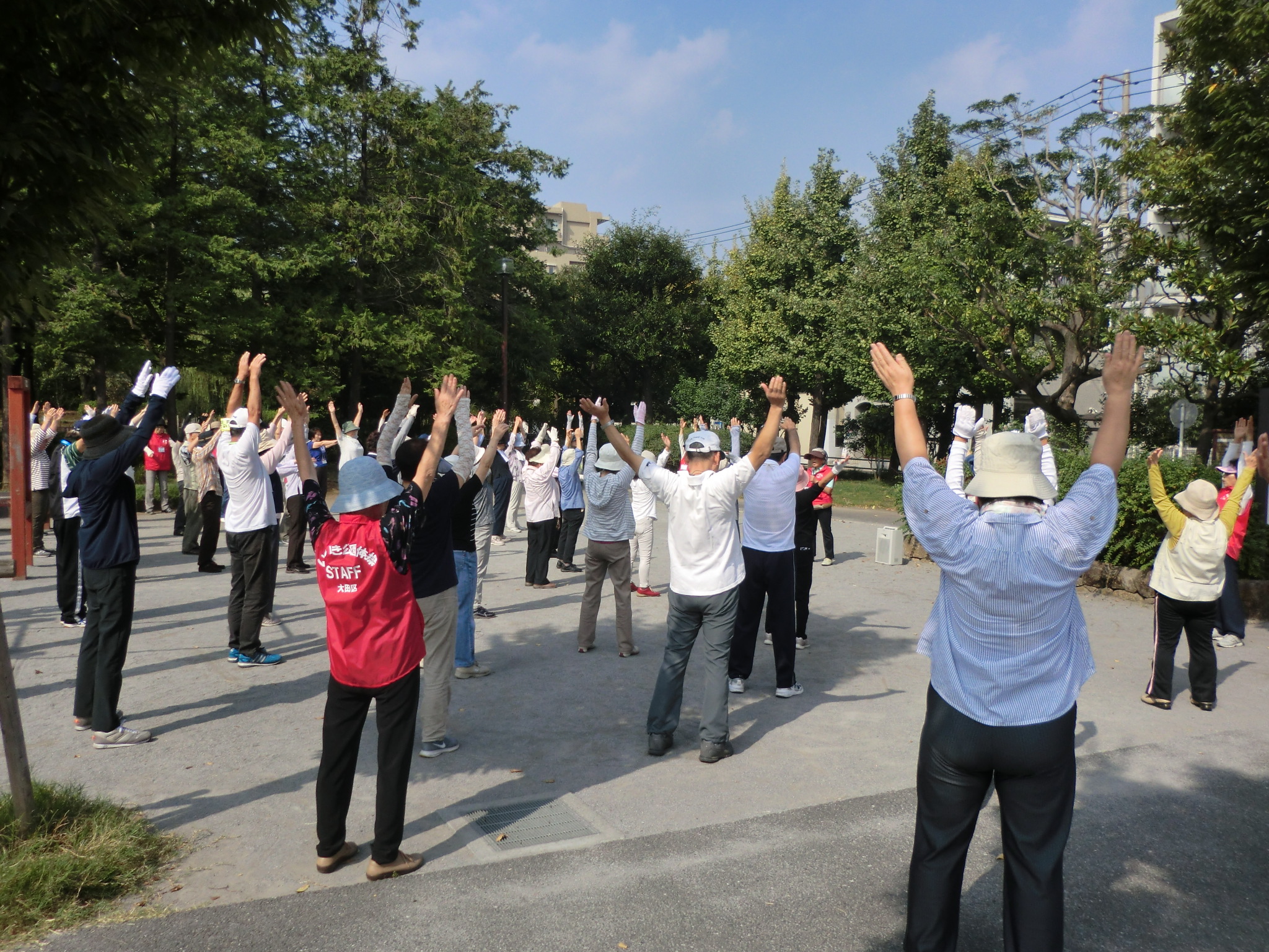 萩中公園うんどう教室