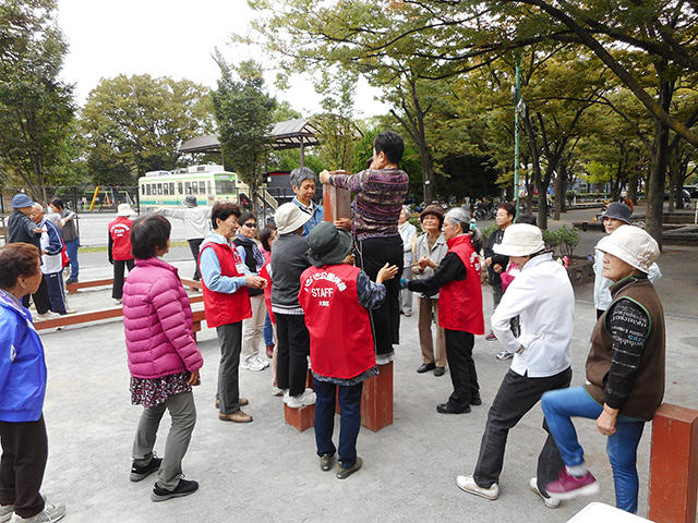 萩中公園うんどう教室