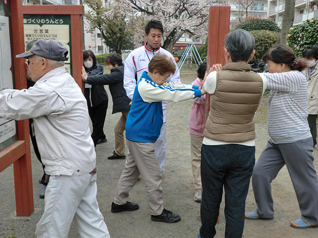 藤塚第四児童公園うんどう教室